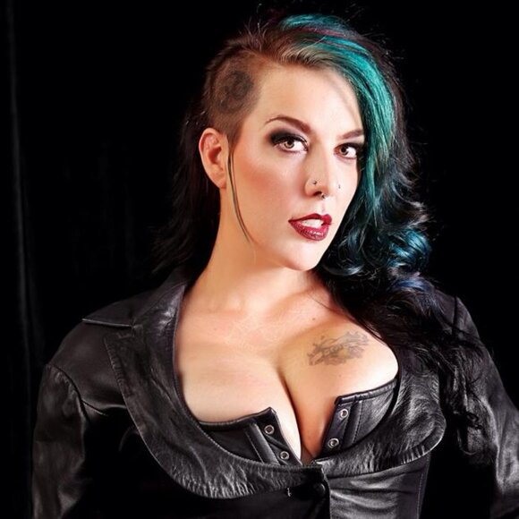 NEW Dead Stock Green Leather Coat/Jacket S/M FIT AND FLAIR - Picture 3 of 16